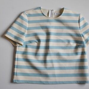 Tanya Taylor neoprene t-shirt (US 4)